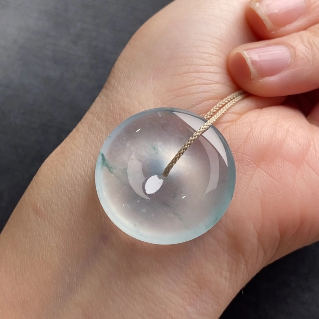 翡翠未镶嵌颈饰27.7-5.8