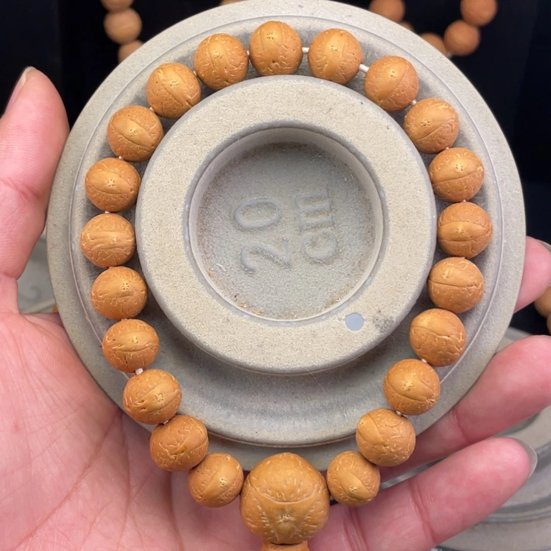 油***桃手串凤眼菩提W183-k40凤眼菩提12+同树新籽