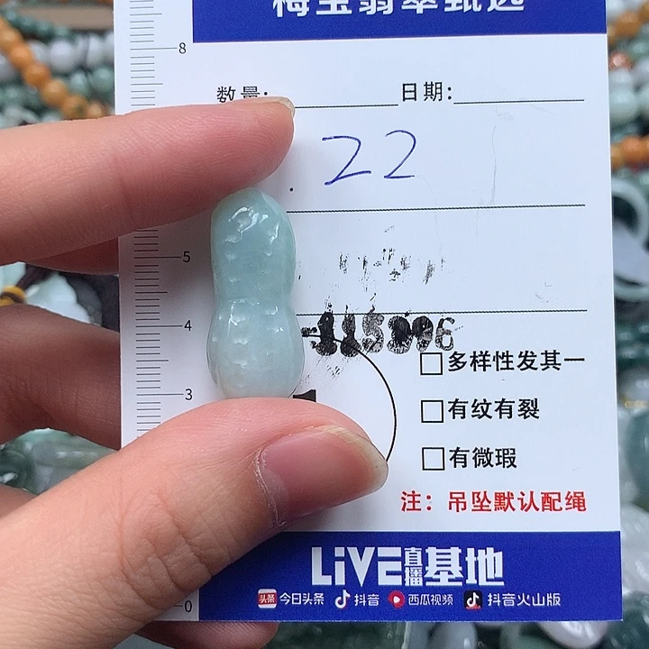 翡翠未镶嵌颈饰123