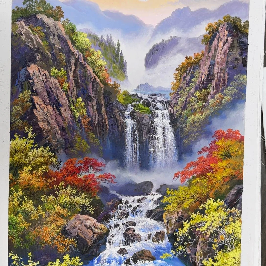 油画加油加油努力加油加油