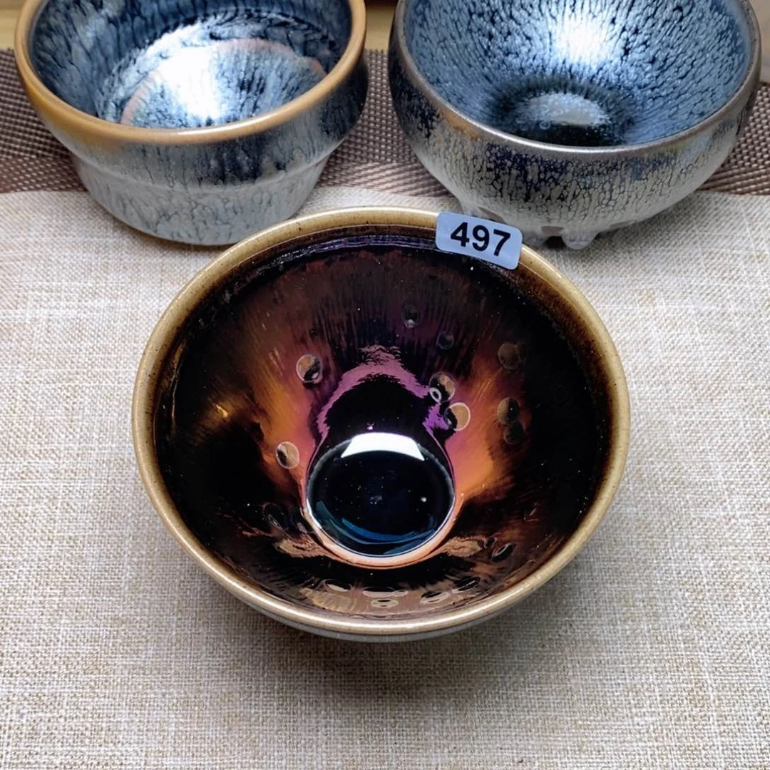 建窑建盏主人茶盏497