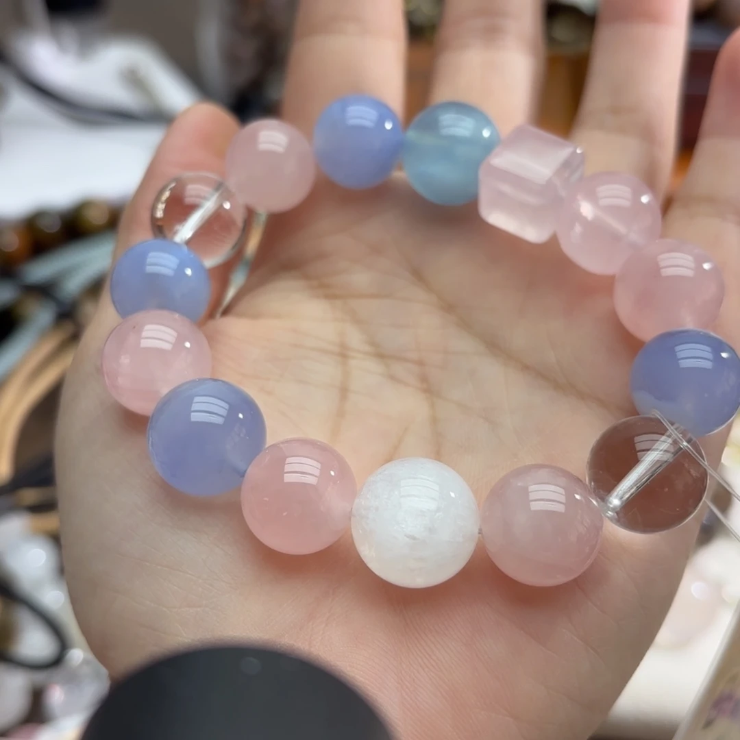 未镶嵌手链水晶多宝