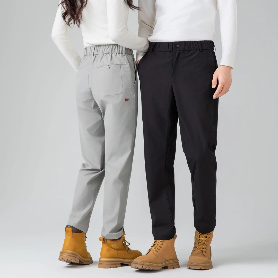 秋季新款日系中性风复古凉感锥形工装长裤男女同款轻薄透气休闲裤