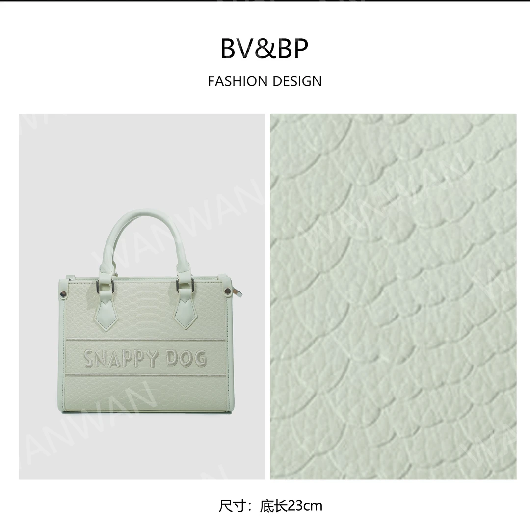 BV&BP百搭时尚轻奢小众通勤简约手提KF68003-苹果绿