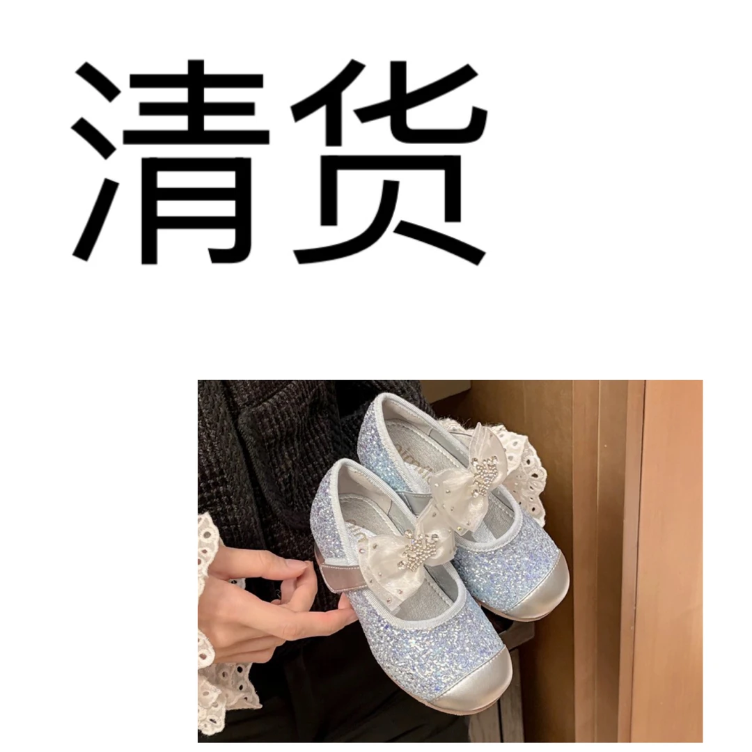 nimila/尼米拉【公主礼物】新款四季可穿儿童单鞋软底百搭高跟鞋