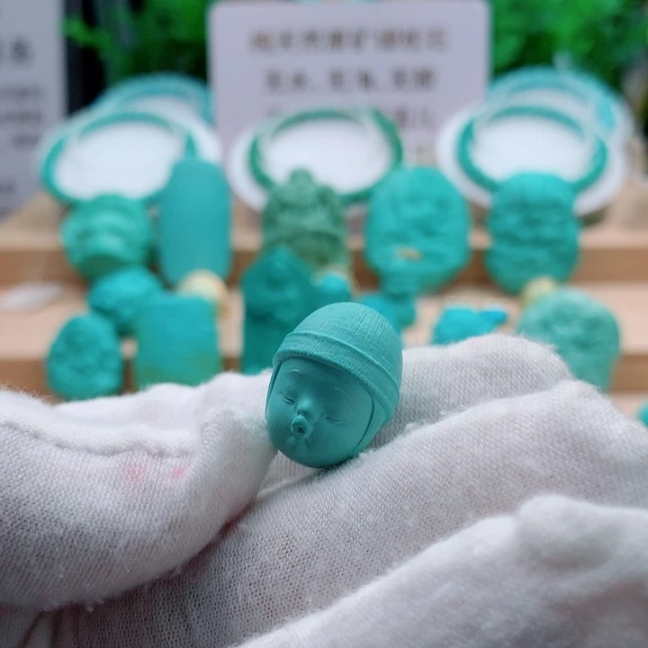 未镶嵌绿松石童趣