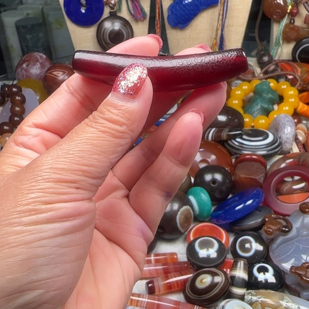 【闪购商品】玛瑙/玉髓颈饰未镶嵌芙*