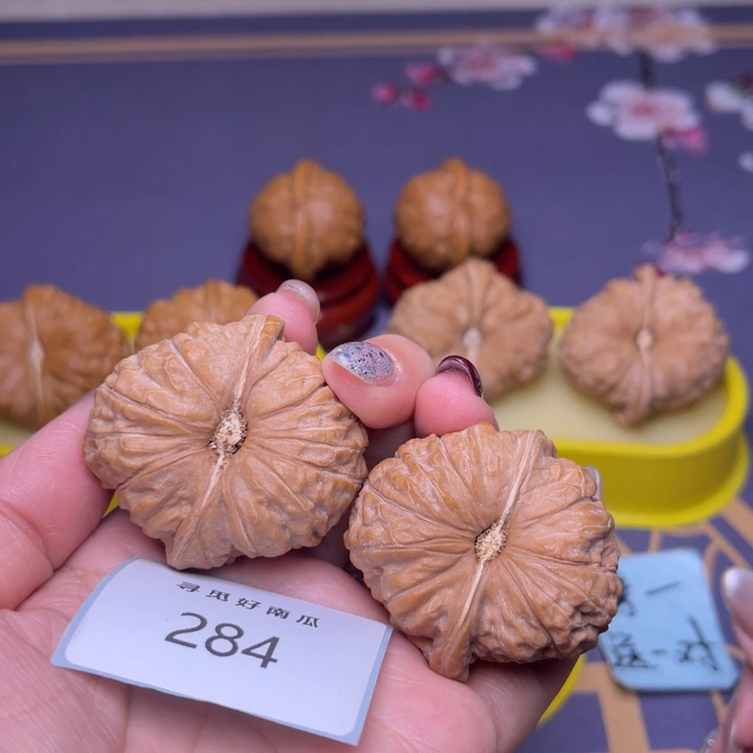 文玩核桃把件南瓜42 284