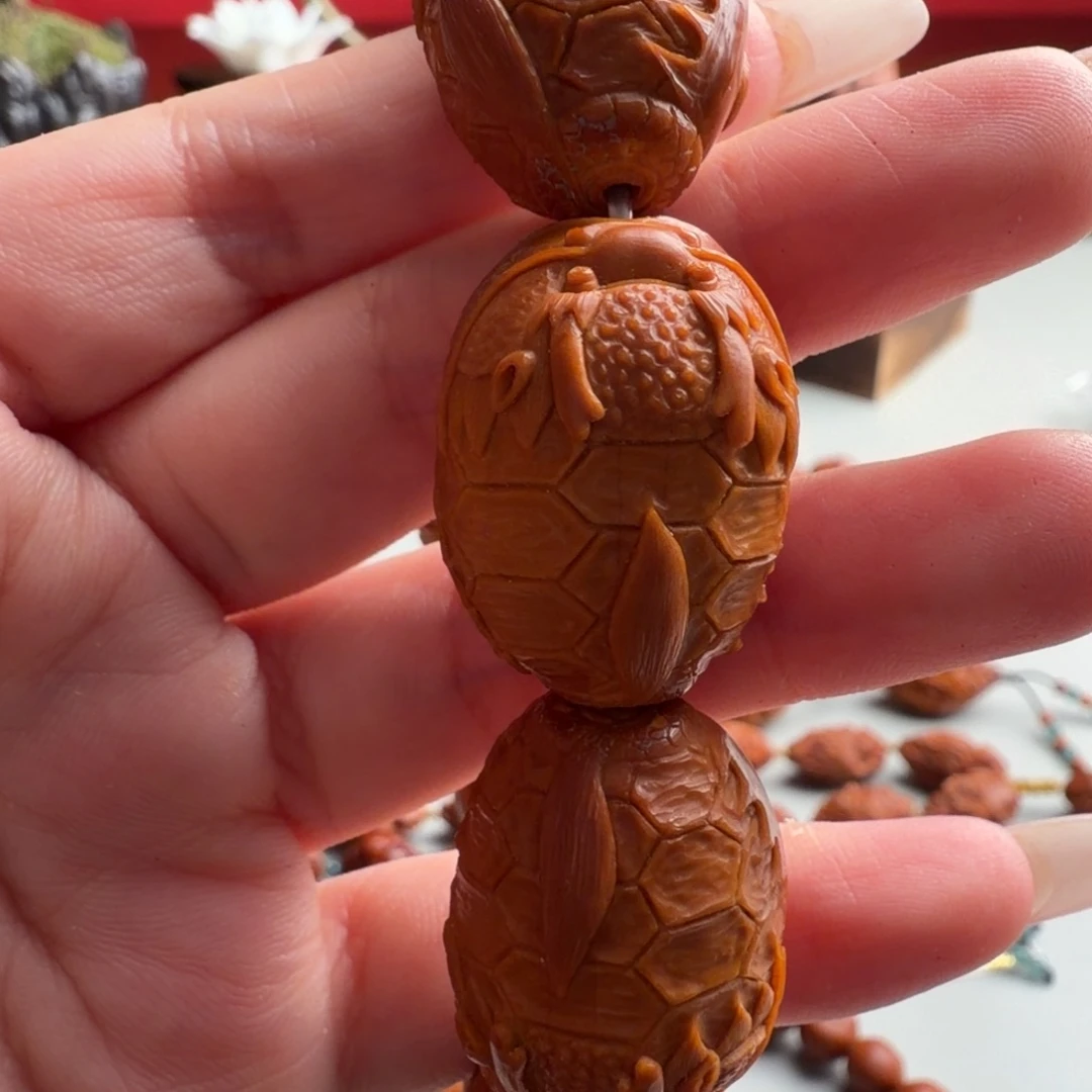 橄榄核手串/手链龙龟