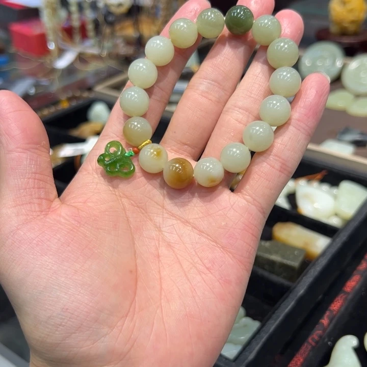 套链未镶嵌和田玉灼*