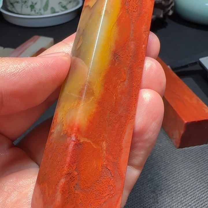 寿山石福集福寿山石印章