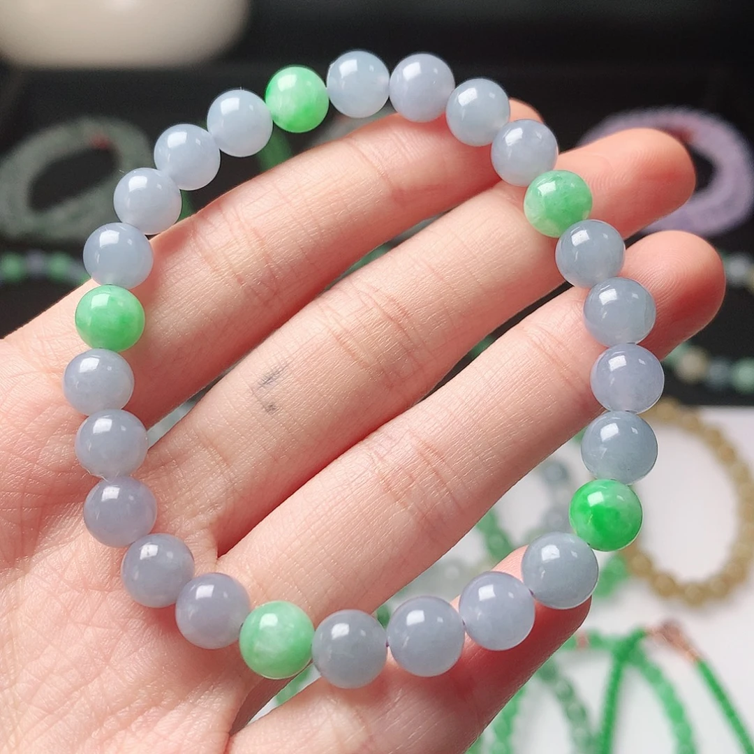 翡翠未镶嵌手链翡翠