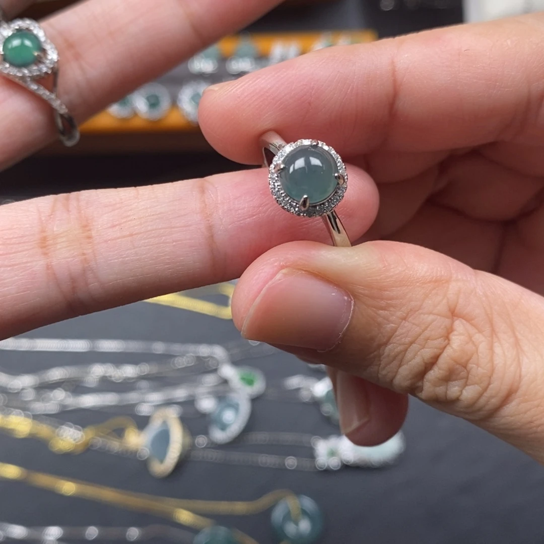 未镶嵌挂件翡翠翡翠