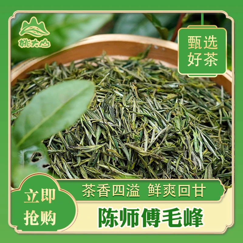 【姚大山】陈师傅毛峰茶 一级 绿茶 茶叶