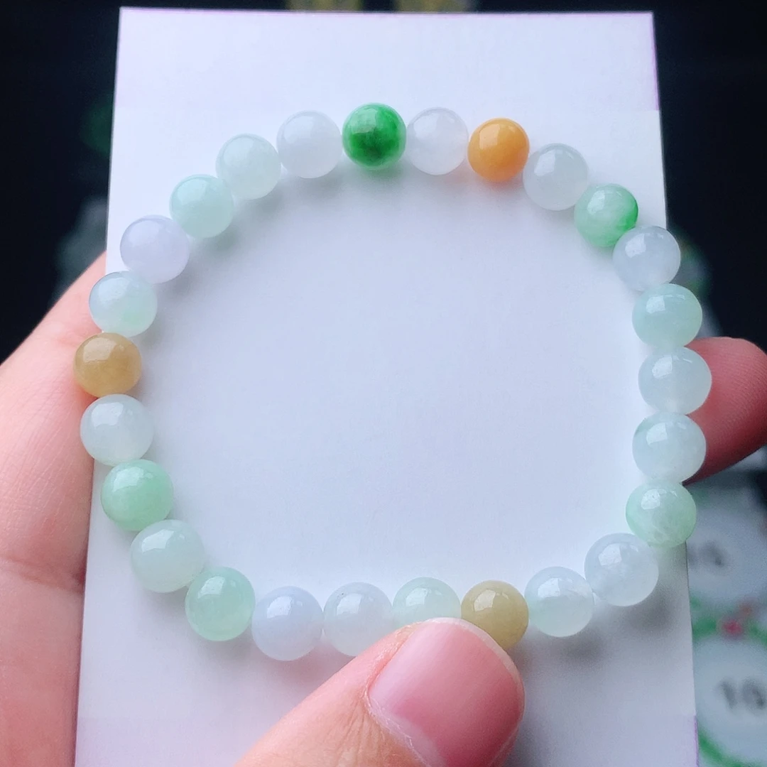 翡翠未镶嵌手链翡翠