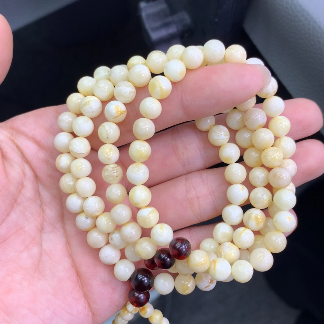 琥珀未镶嵌珠宝奇石6mm➕