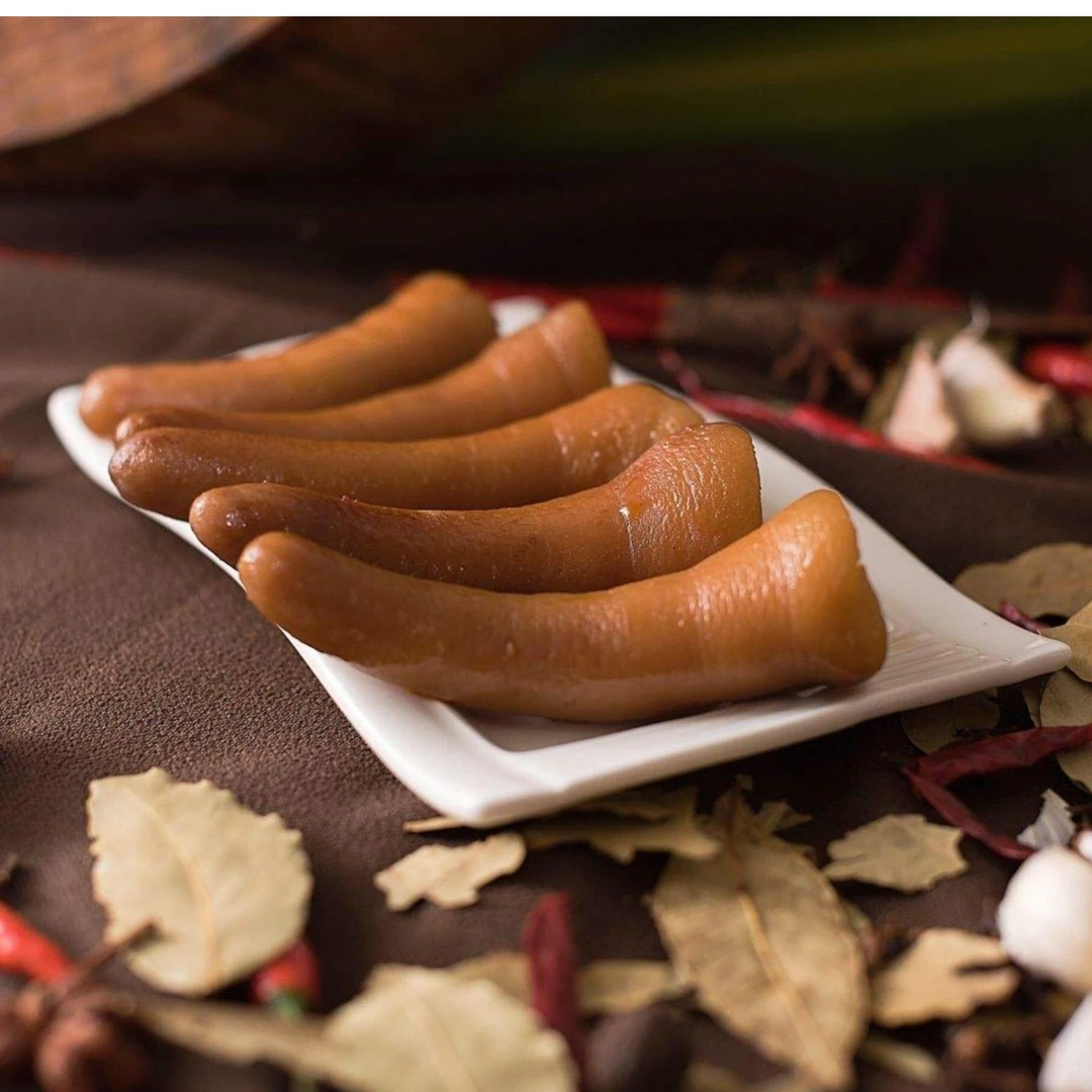 （东北鸿艳姐）哈尔滨卤味熟猪尾巴2斤