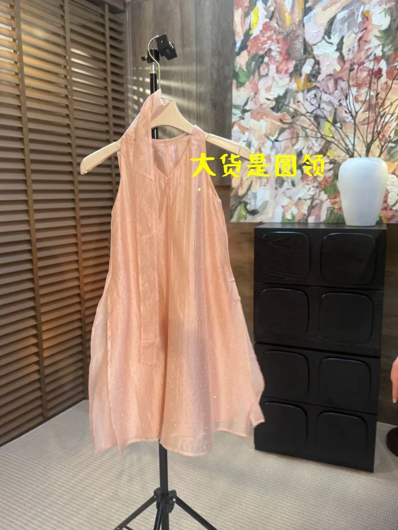 童装  静宝儿【空山新雨后】Q版可爱纯真连衣裙