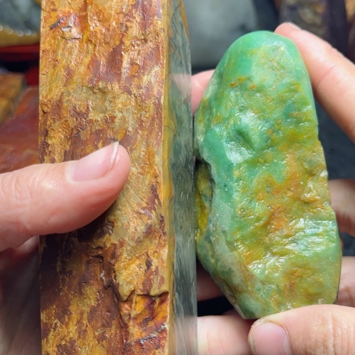 昌化石三*七昌化石印章