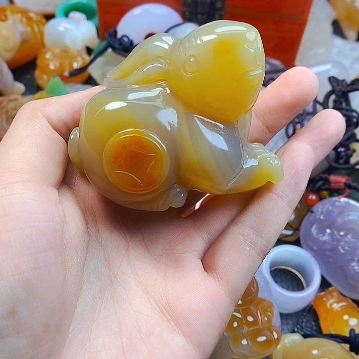 浪***涯玛瑙/玉髓未镶嵌玛瑙