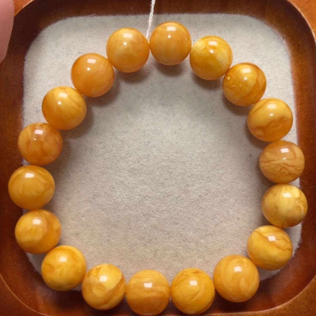 蜜蜡未镶嵌手串蜜蜡