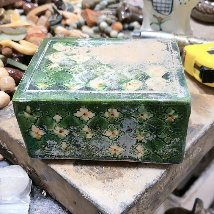 瓦当摆件摆件茶的茶包