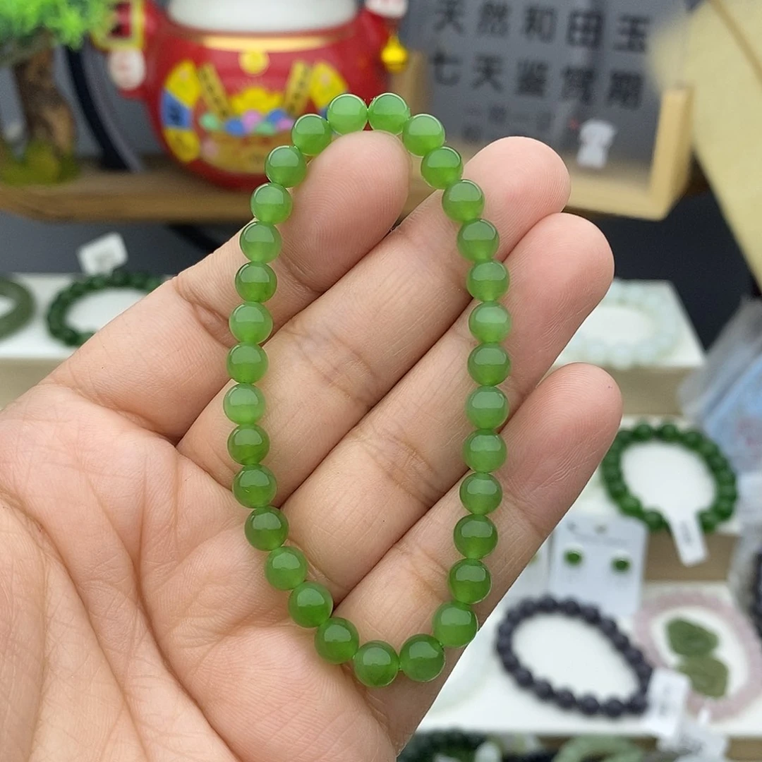 和田玉手链未镶嵌