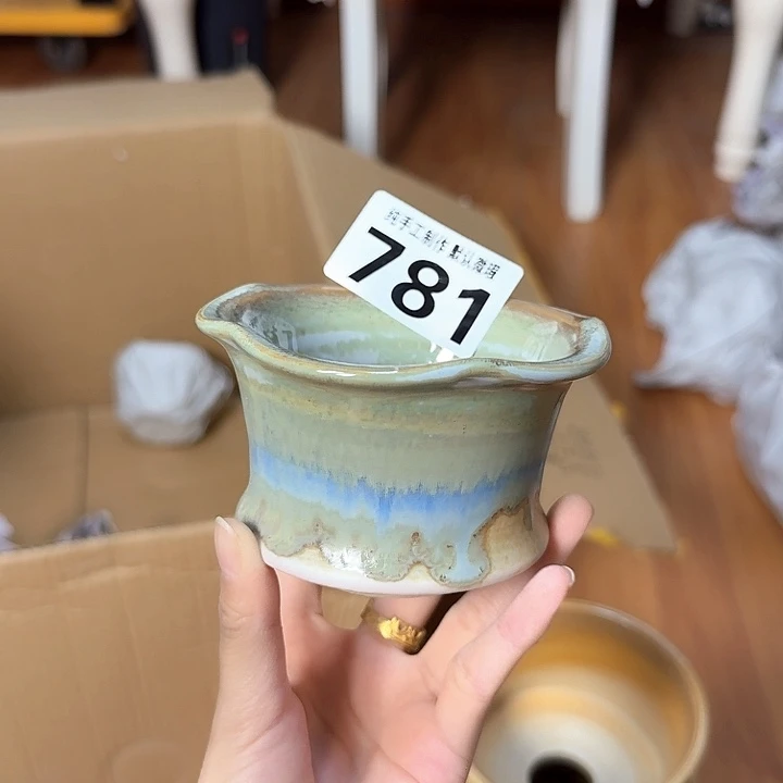 D***-景德镇手工陶瓷盆 口8.5