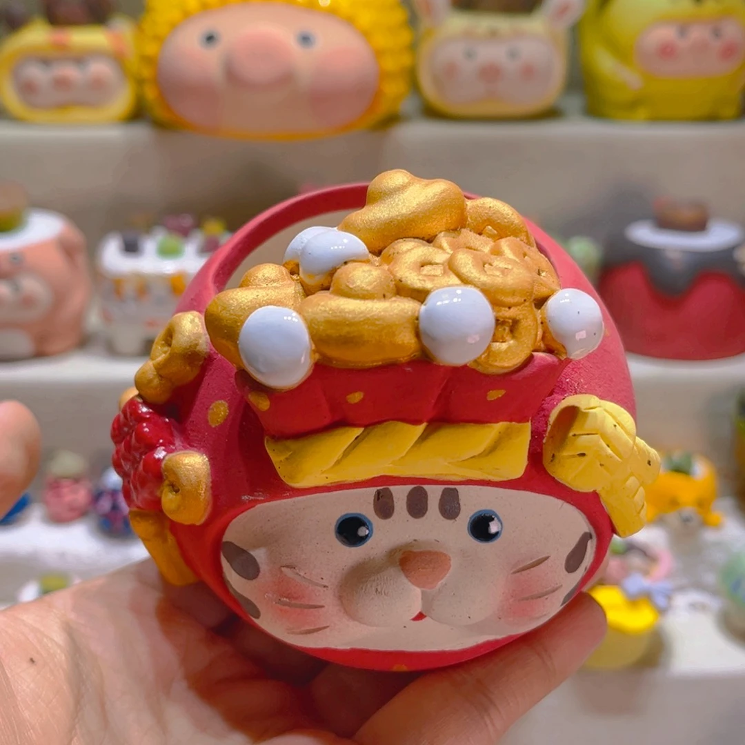 135纯手工制作重工盆盆