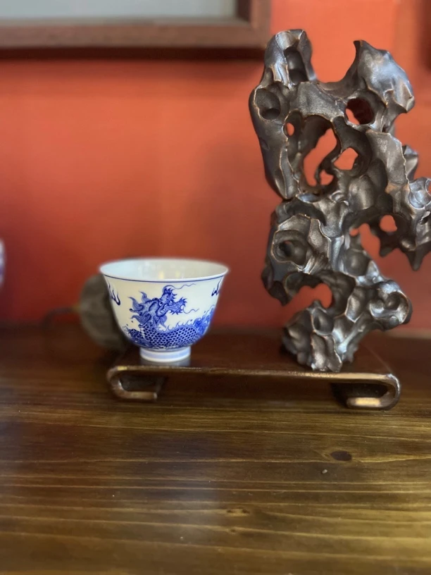 茶具景德镇瑞兽茶杯