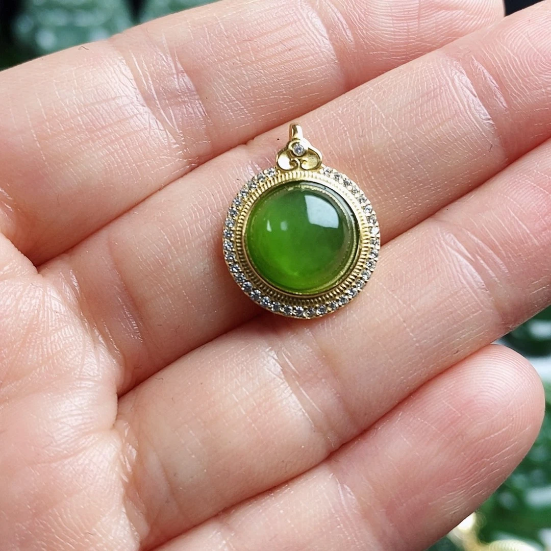 和田玉（碧玉）未镶嵌颈饰