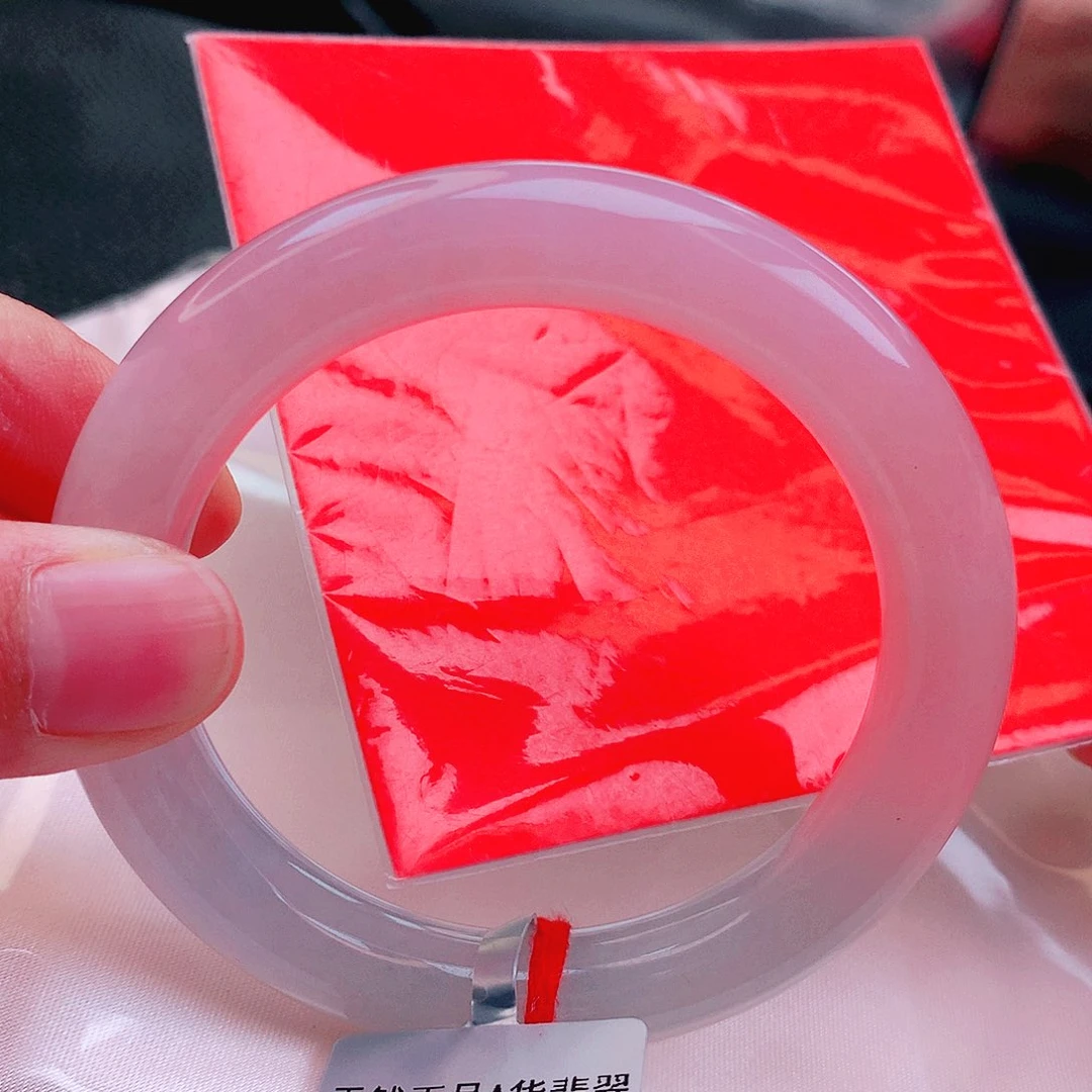 翡翠未镶嵌手镯缅甸天然a货翡翠手镯