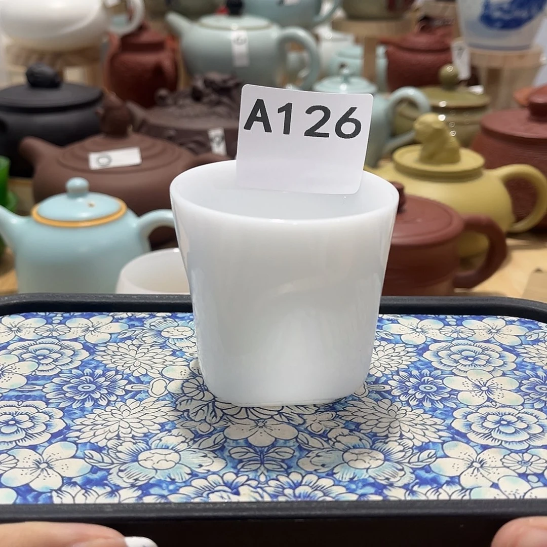瓷片茶摆件工艺品摆件666