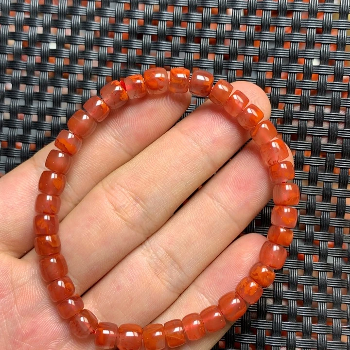南红玛瑙未镶嵌手串6mm