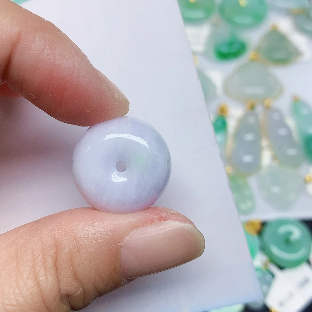 翡翠未镶嵌颈饰346788