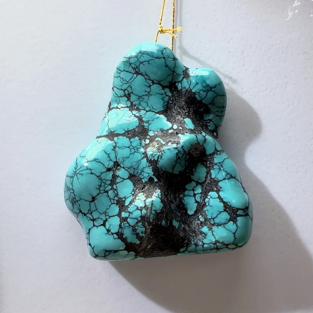 绿松石未镶嵌挂件