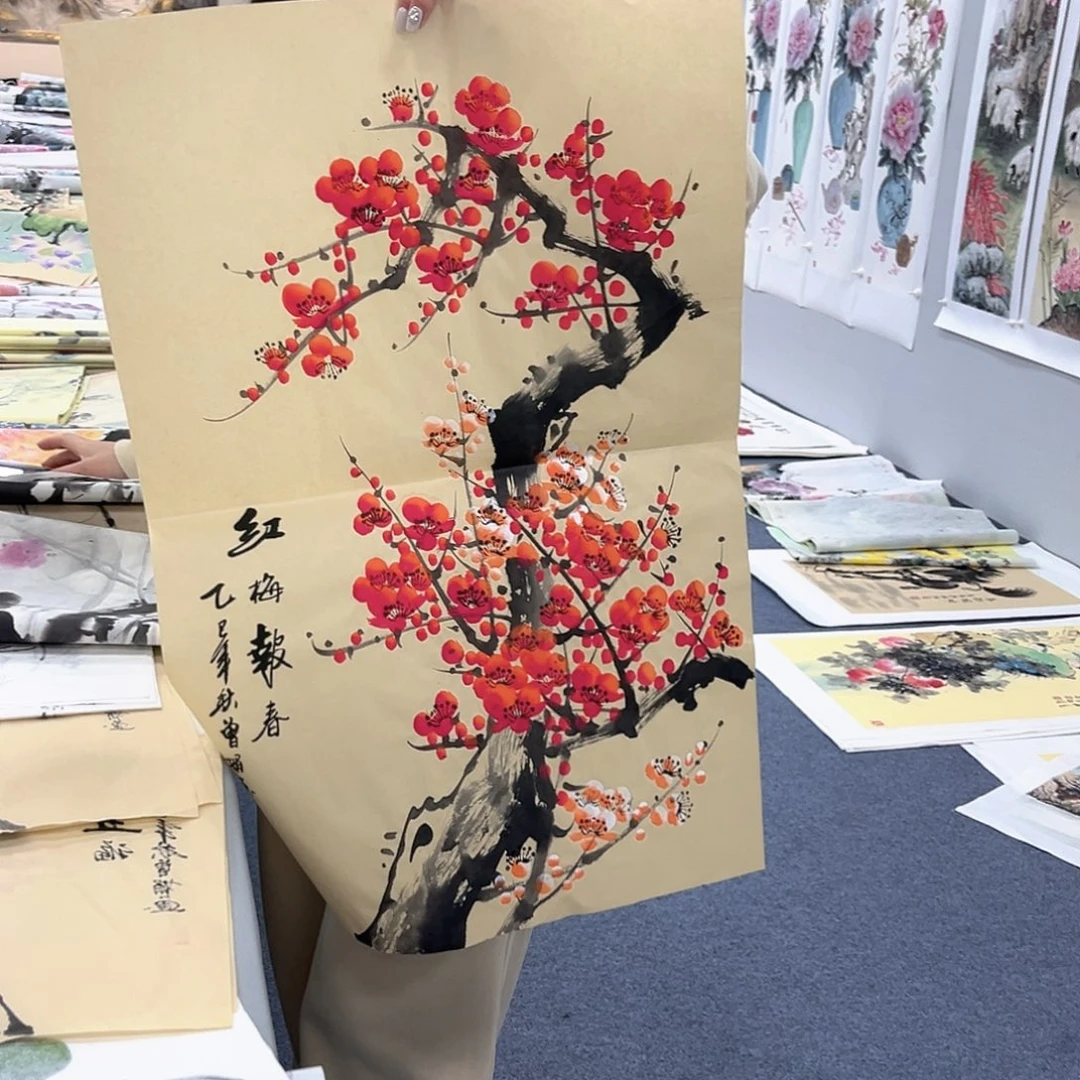 国画纯手绘字画作品