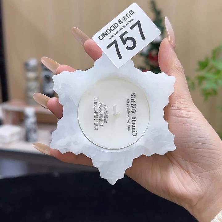 蓝水晶雪花香薰757