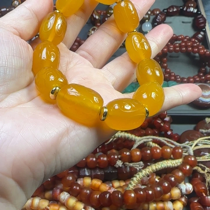 未镶嵌手链玛瑙/玉髓