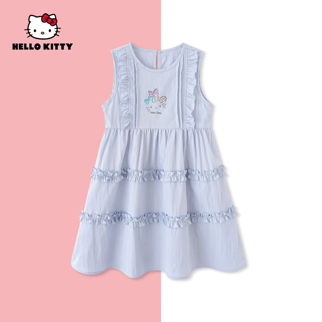 HelloKitty夏季新款女童女宝中大童休闲连衣裙AC5226BG360 AD