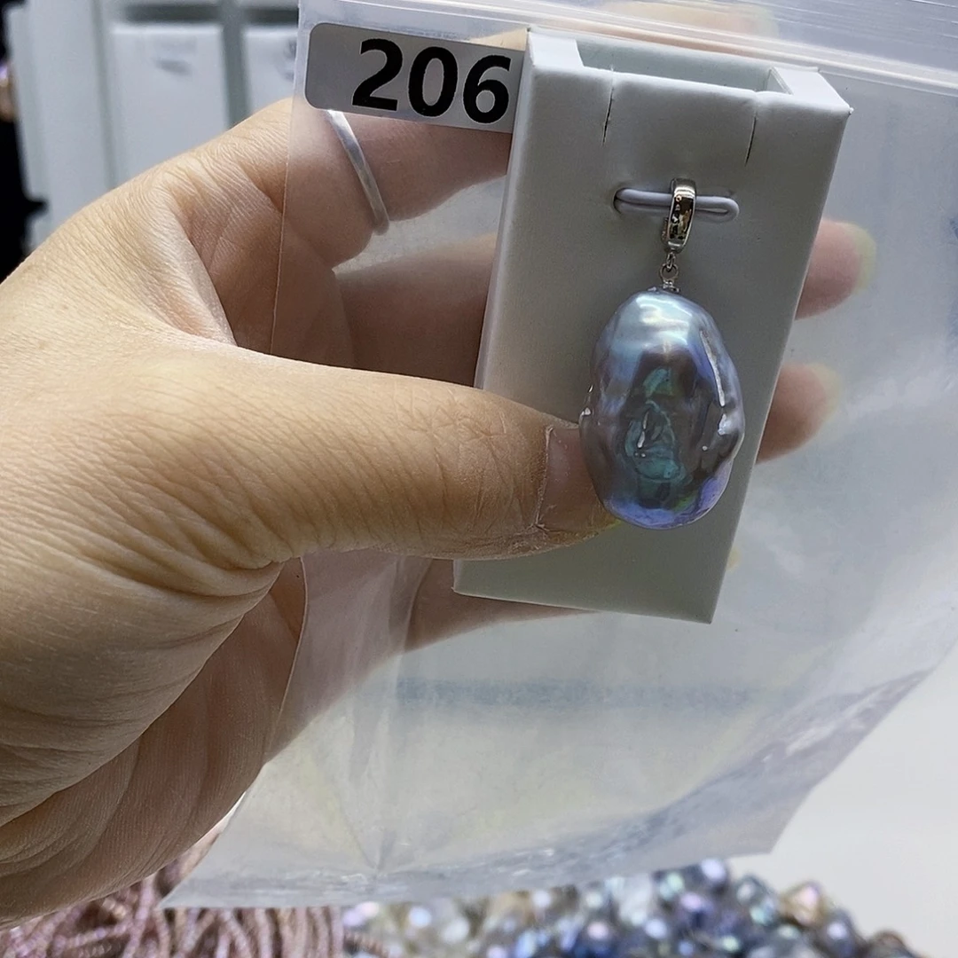 颈饰合金淡水珍珠