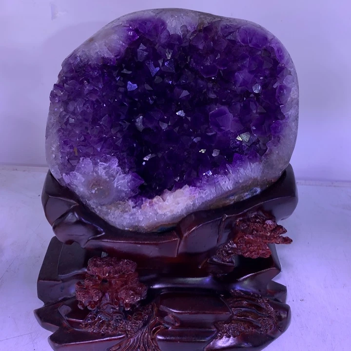 紫晶大型摆件（非配饰）未镶嵌无t