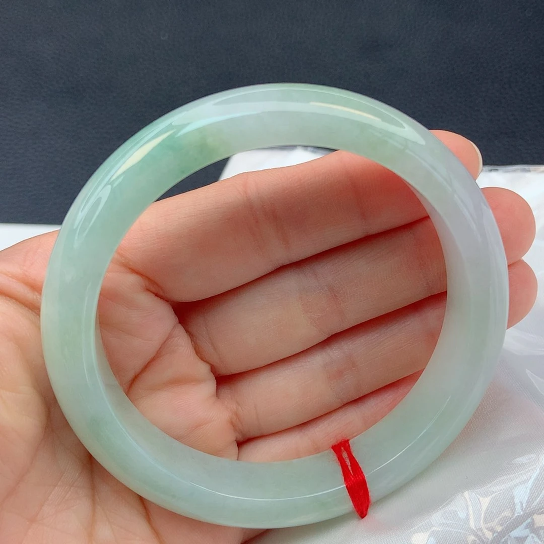 未镶嵌手镯翡翠61圈