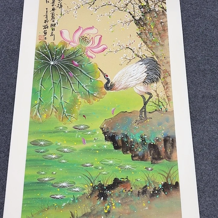 国画纯手绘国画作品