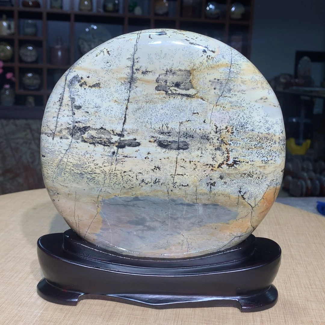 紫砂广西国画石摆件，收藏观赏阿**哥