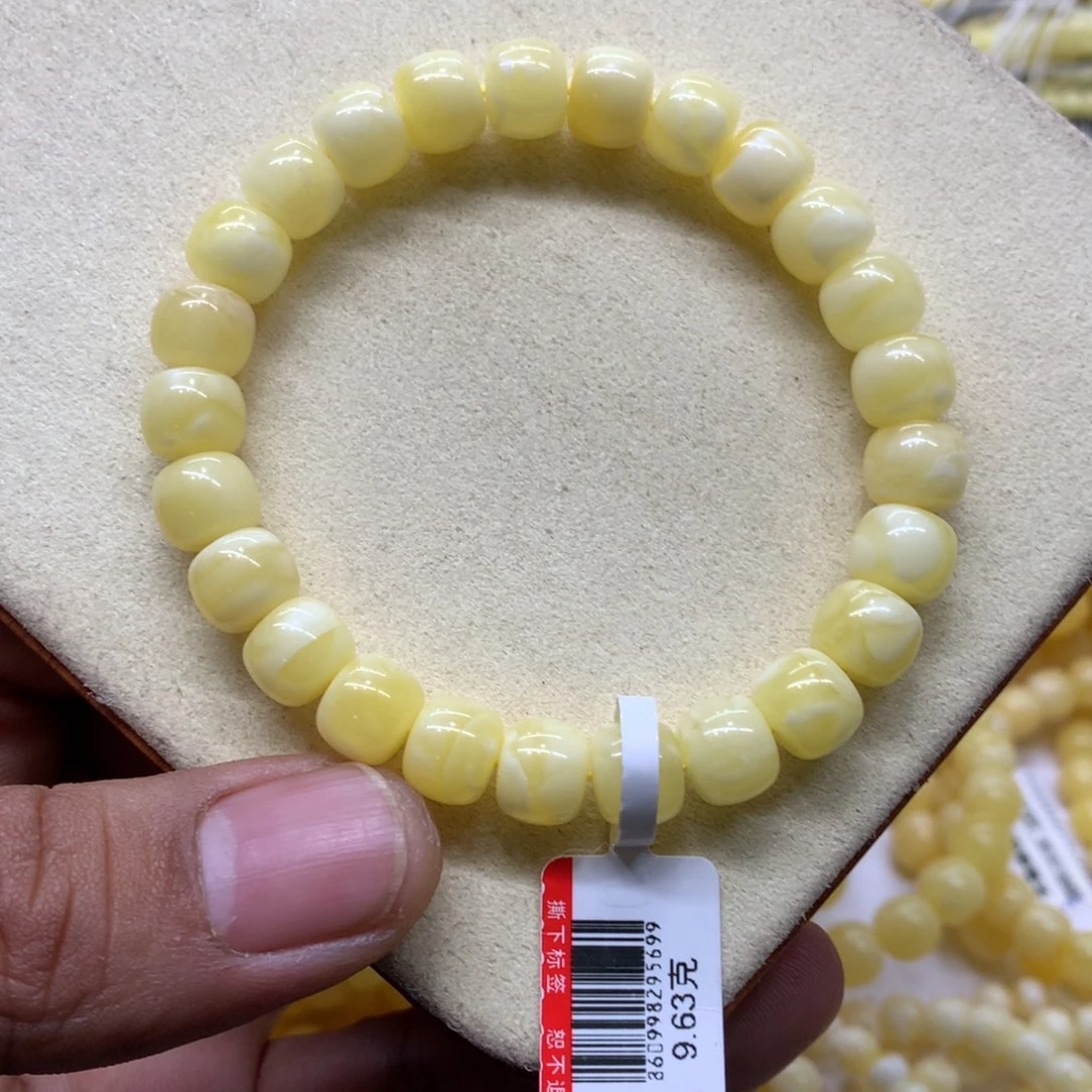 蜜蜡未镶嵌手链蜜蜡
