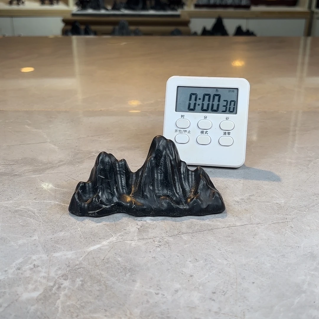 还***好灵璧石手工雕刻奇石摆件