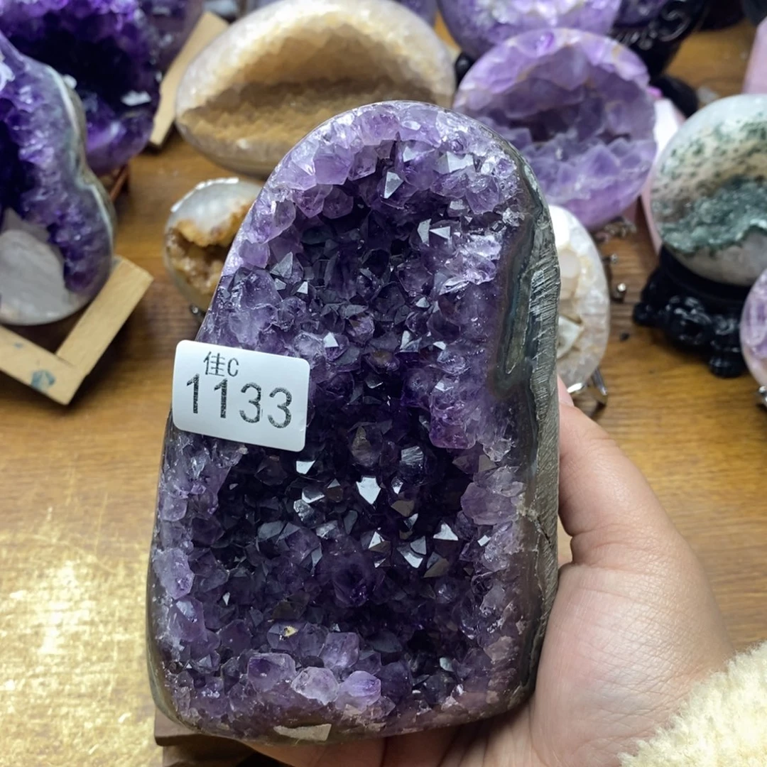 未镶嵌大型摆件（非配饰）紫晶