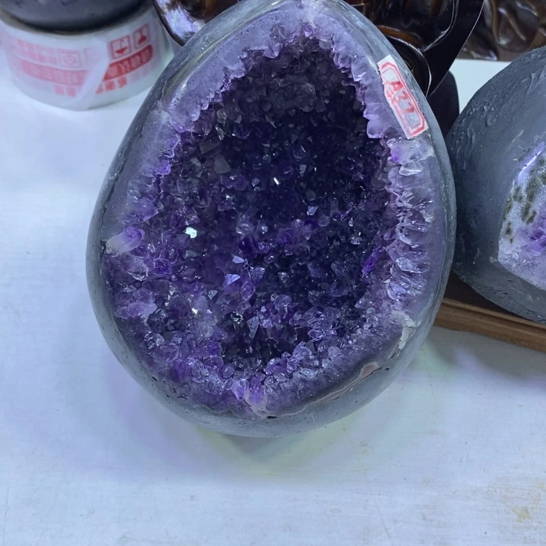 紫晶紫水晶1143未镶嵌刘*颖