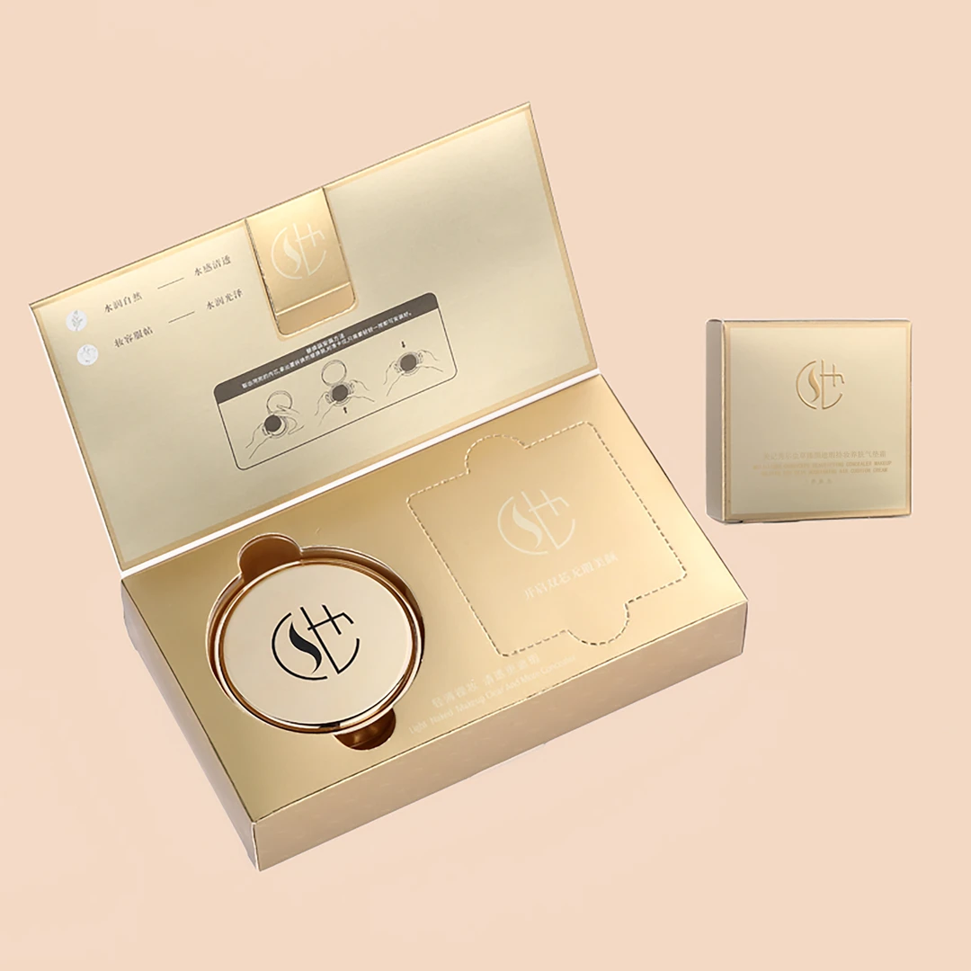 美记秀尔气垫霜【正装+替换装】 虫草臻颜遮瑕持妆轻薄美颜